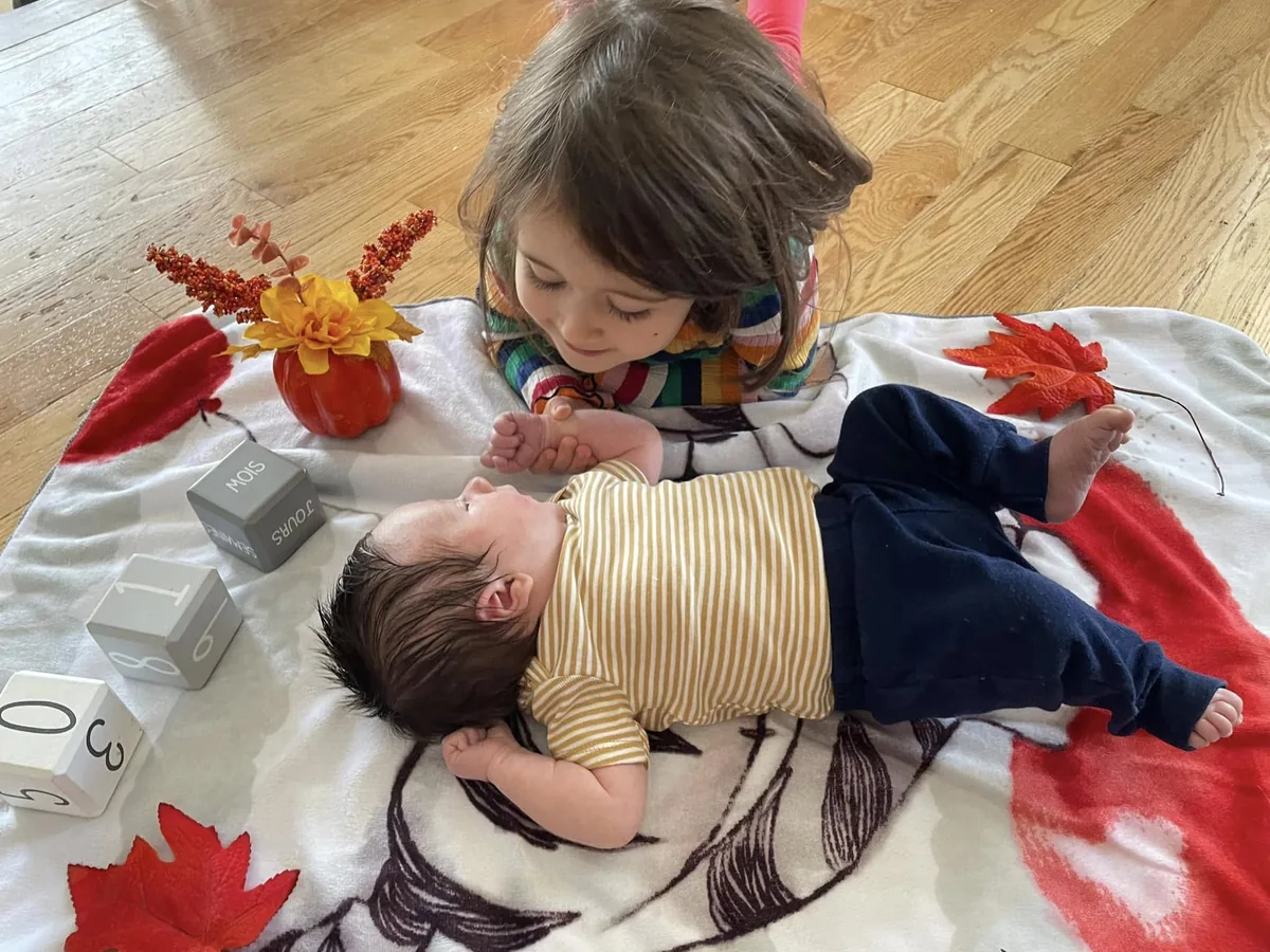 Souvenir bébé 1 mois